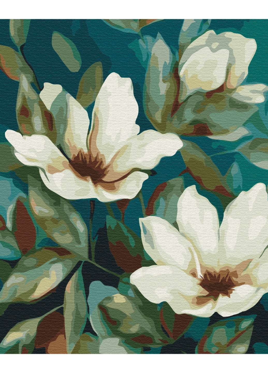 Картина за номерами "Ніжність квітів" 40x50 см Brushme (277153987)