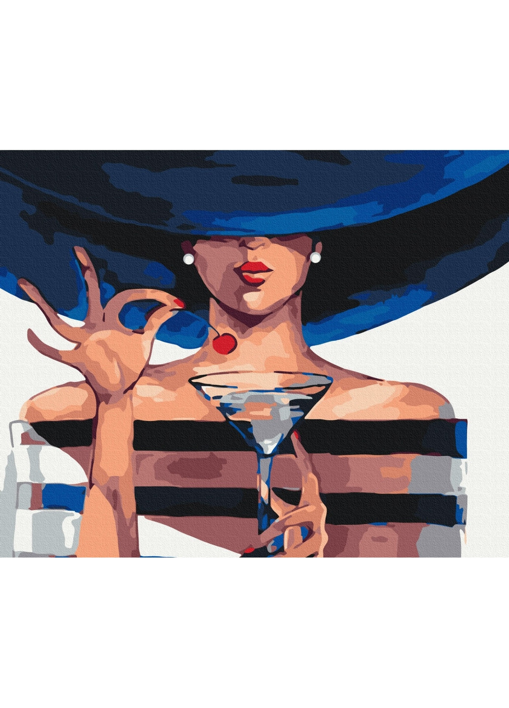 Картина по номерам Космополитен 40x50 см Brushme (277153023)