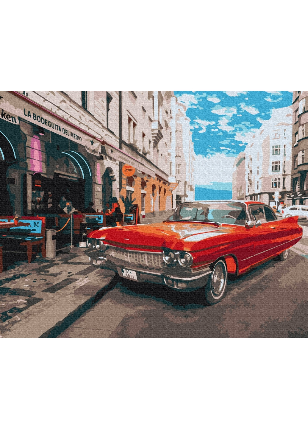 Картина по номерам Красный на удачу 40x50 см Brushme (277153517)