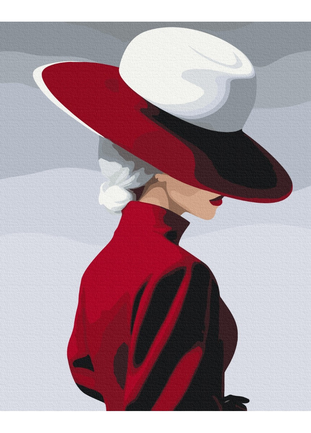 Картина по номерам Красный бархат 40x50 см Brushme (277153628)