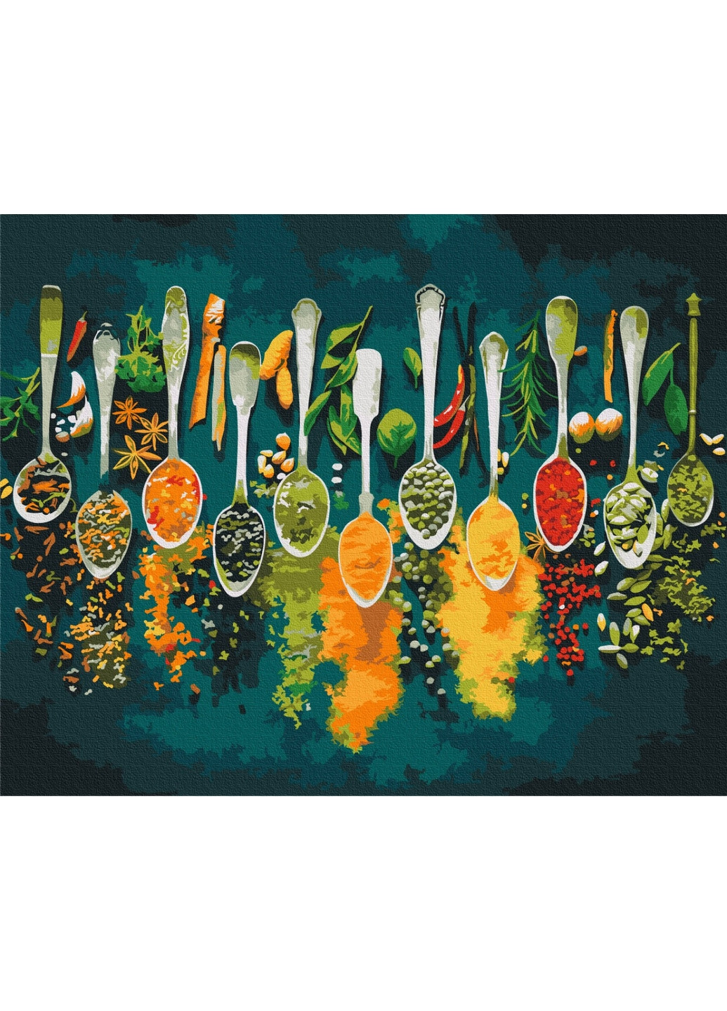 Картина за номерами "Пряні спеції" 40x50 см Brushme (277152055)