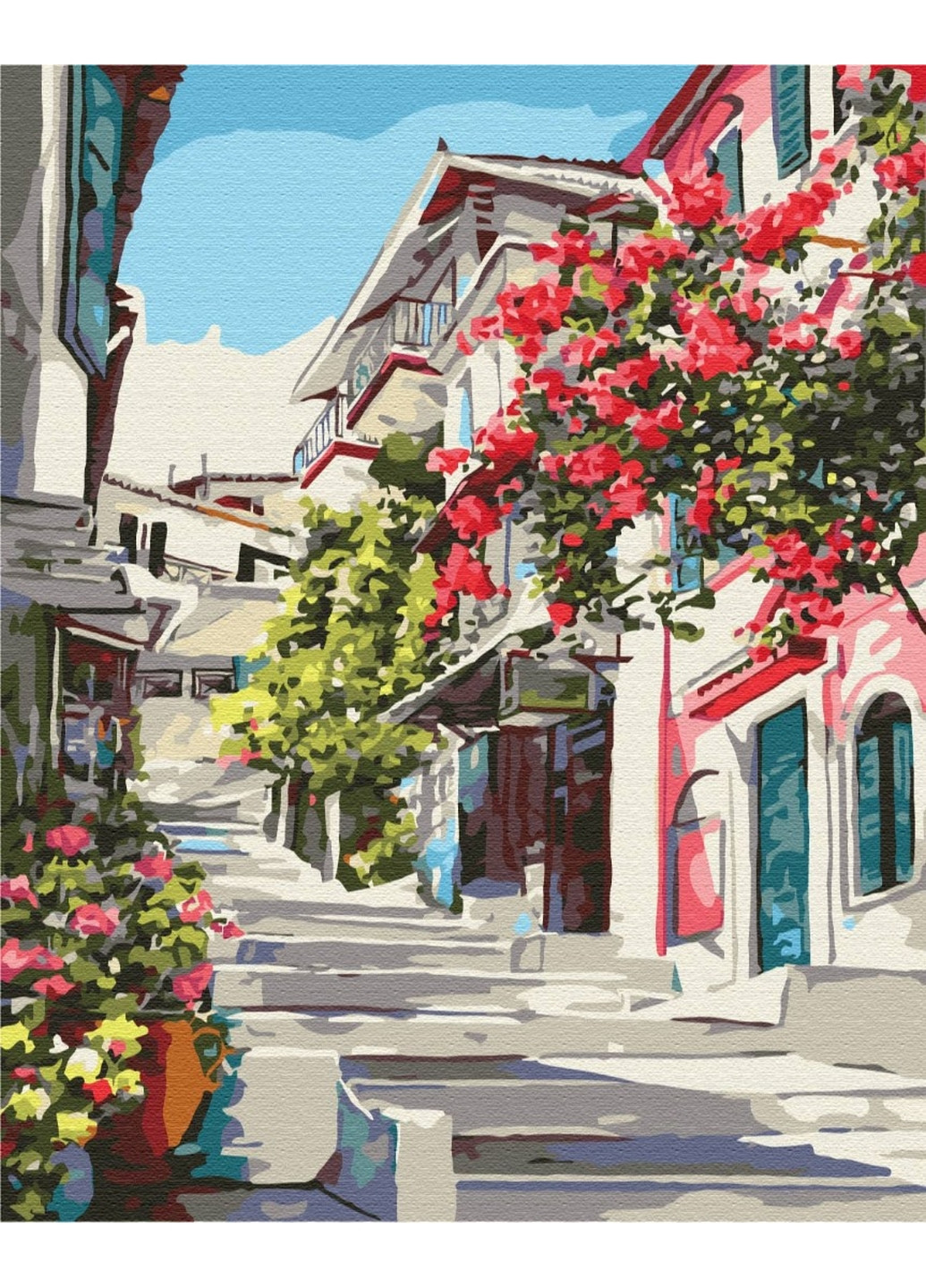 Картина по номерам Греция 40x50 см Brushme (277153915)