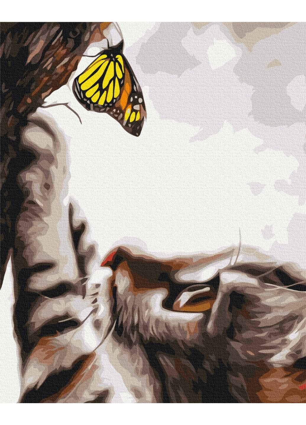 Картина за номерами "У пошуках друга" 40x50 см Brushme (277153597)