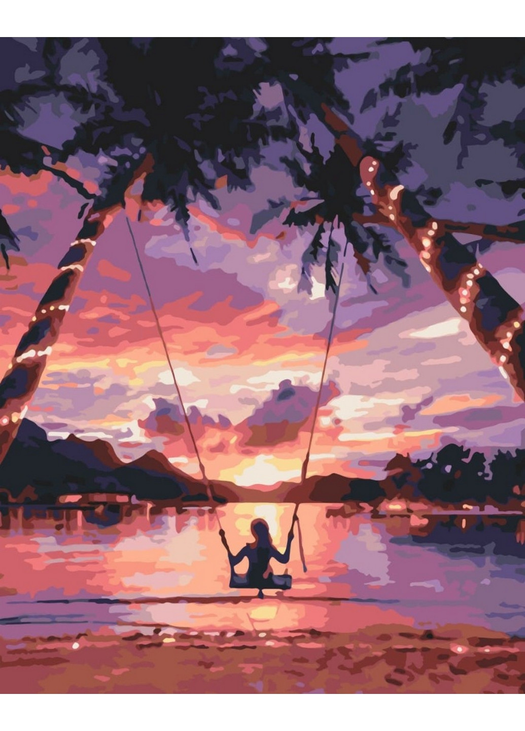 Картина по номерам Райское наслаждение 40x50 см Brushme (277152965)