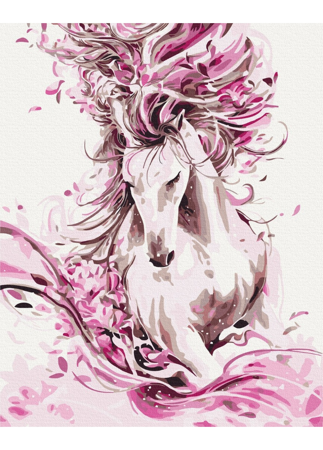 Картина по номерам Изящная лошадь 40x50 см Brushme (277152947)