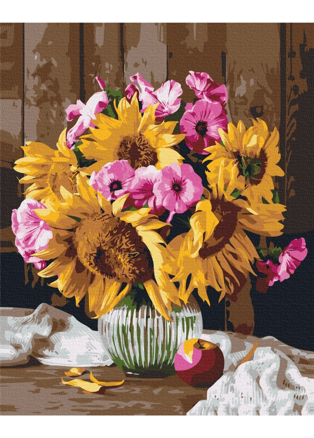 Картина по номерам Дачный букет 40x50 см Brushme (277153905)