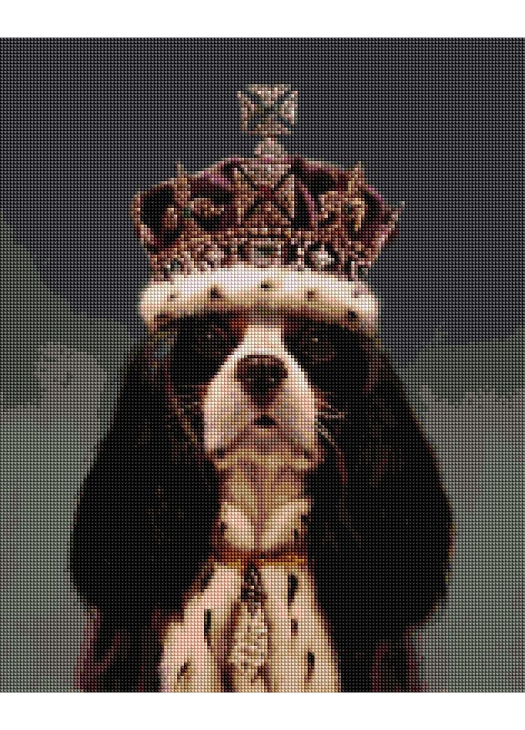 Алмазна мозаїка "Король Чарльз © Lucia Heffernan" 40x50 см Brushme (277153064)