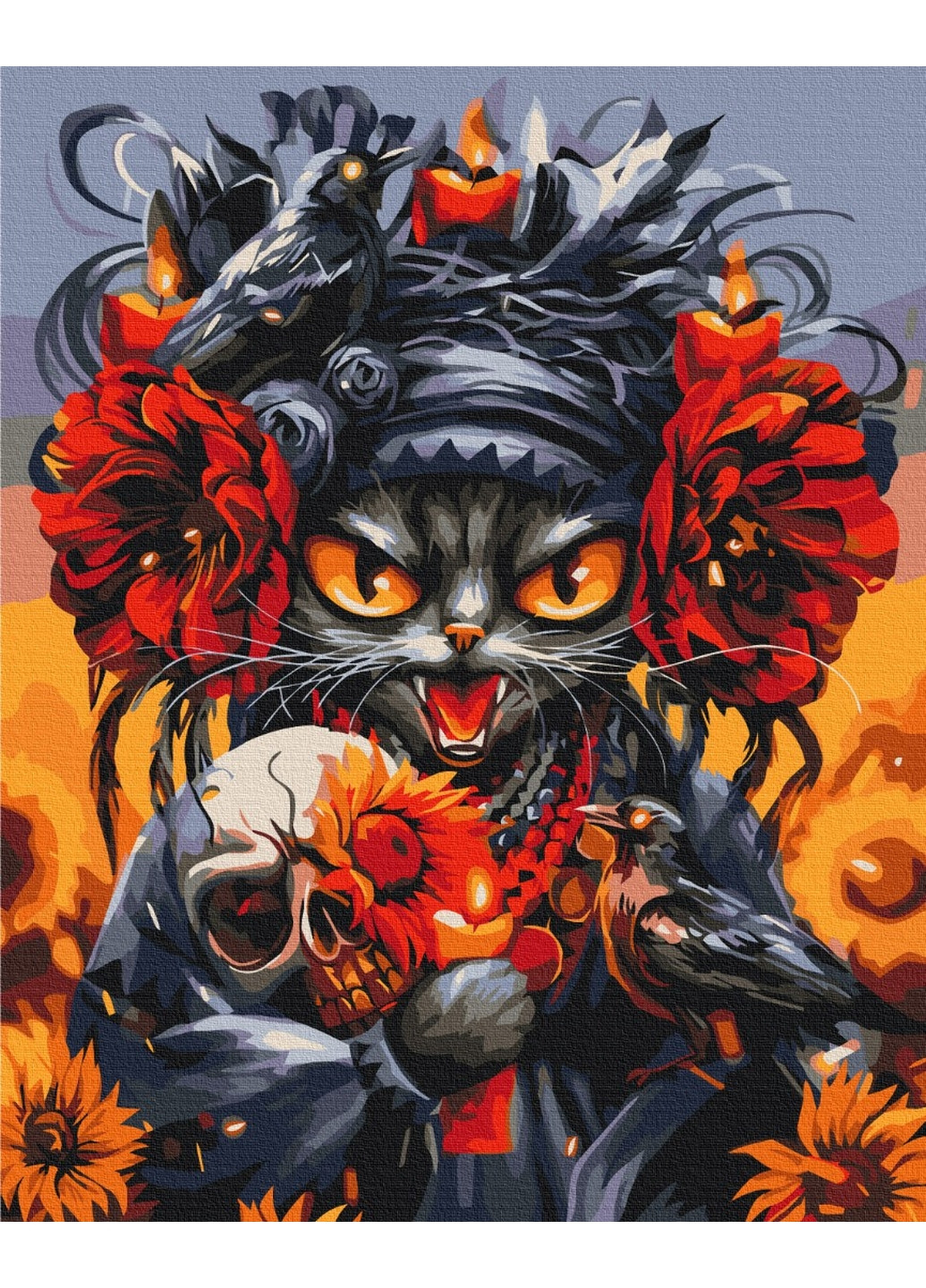 Картина по номерам Киця Помста © Марианна Пащук 40x50 см Brushme (277156029)