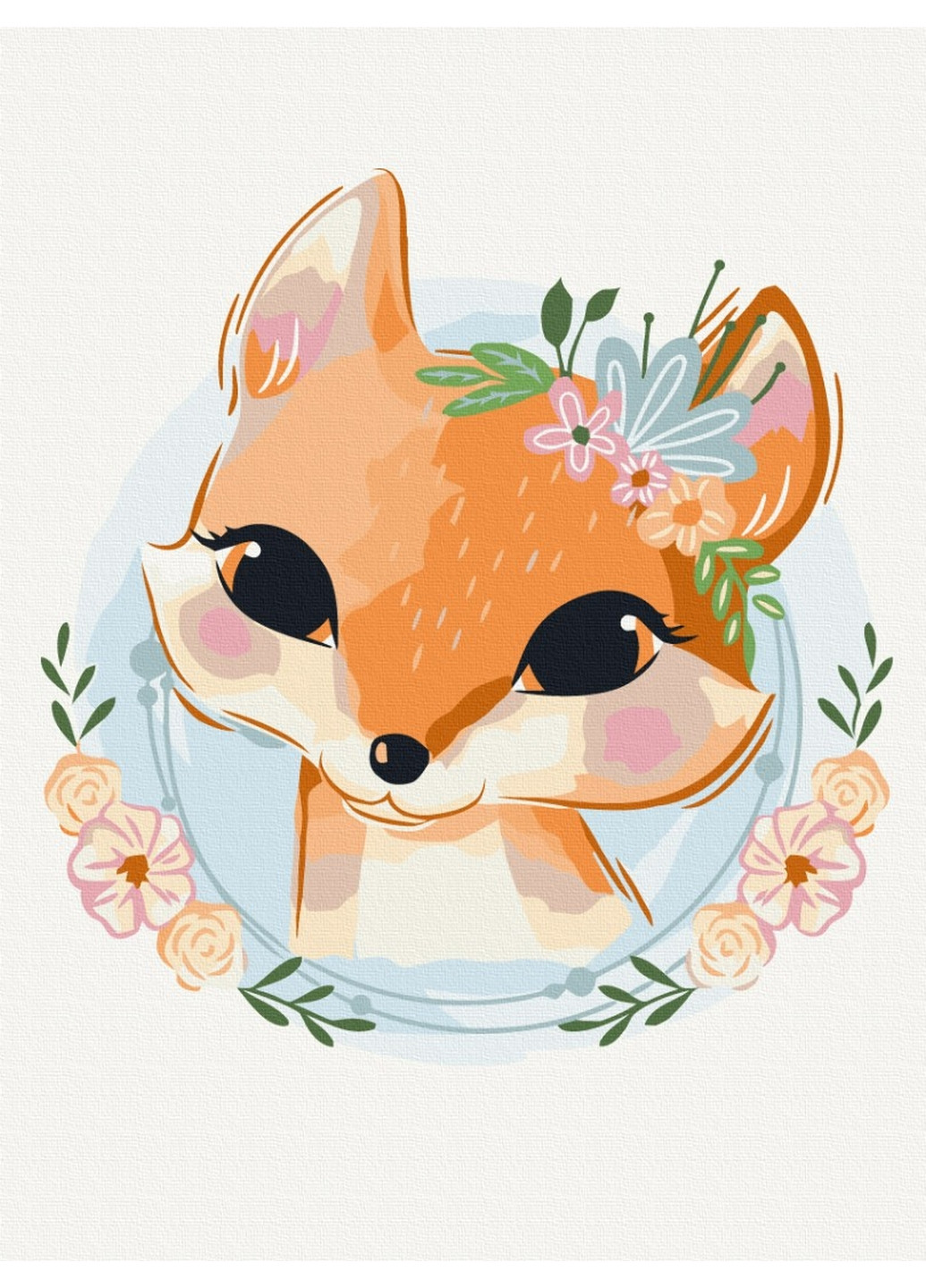 Картина по номерам Лисичка сестричка 30х40 см Brushme (277155965)