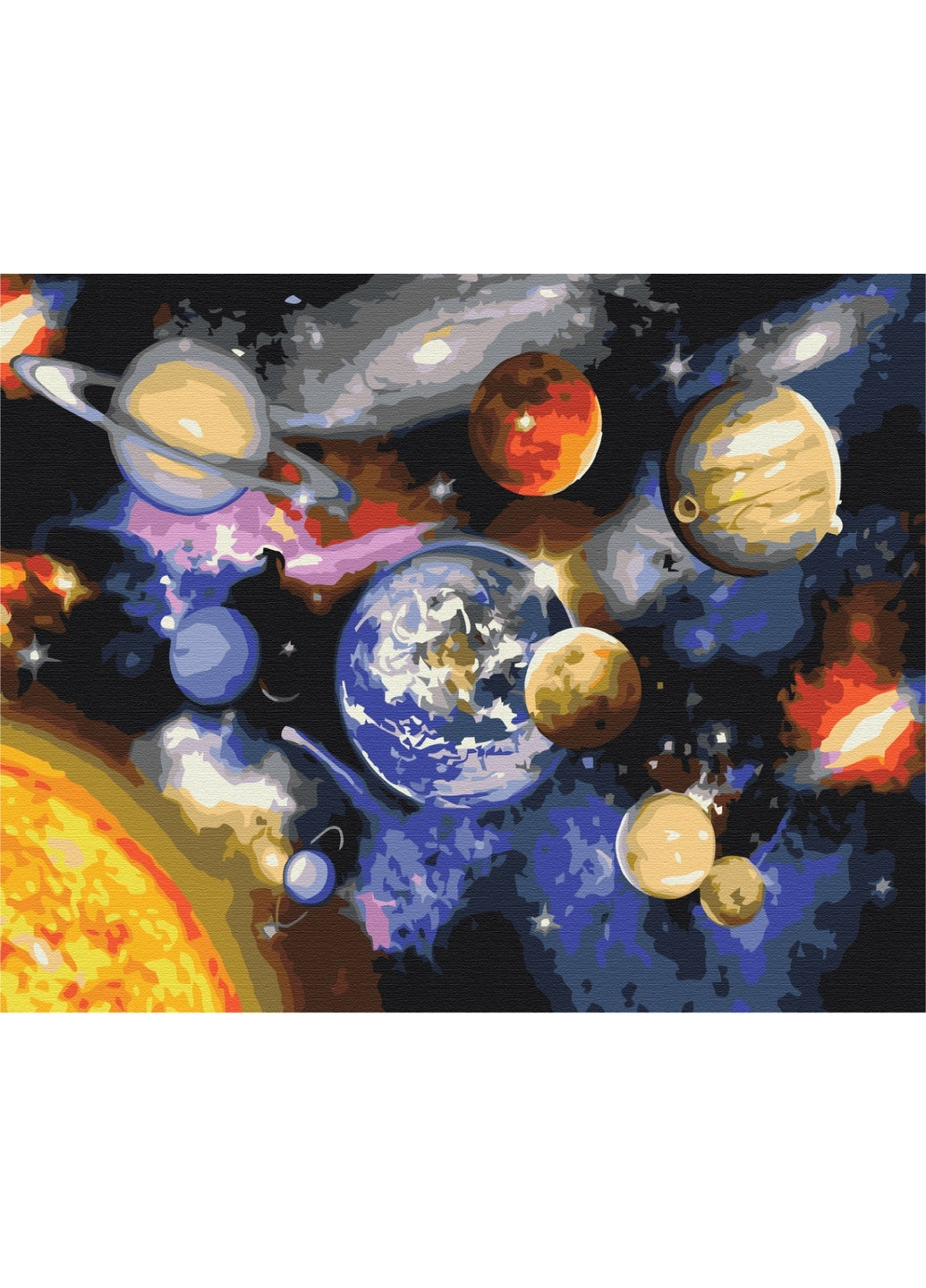 Картина по номерам Парад планет 40x50 см Brushme (277154831)