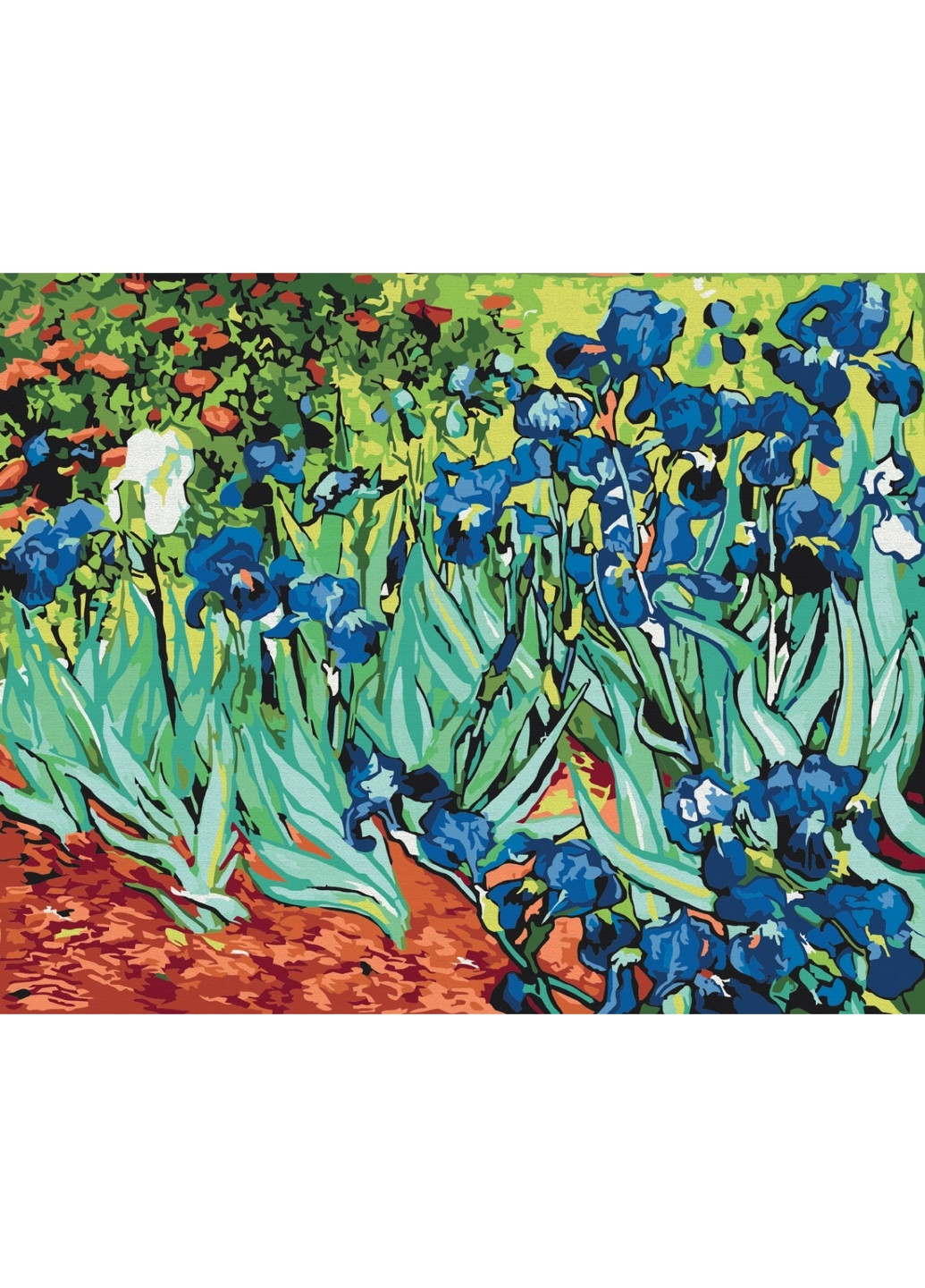 Картина по номерам Ирисы. Ван Гог 30х40 см Brushme (277155458)