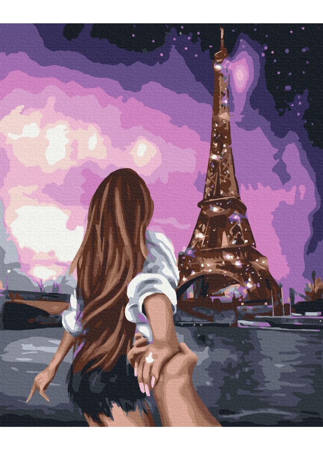 Картина за номерами "Скажи Парижу Так!" 40x50 см Brushme (277155523)