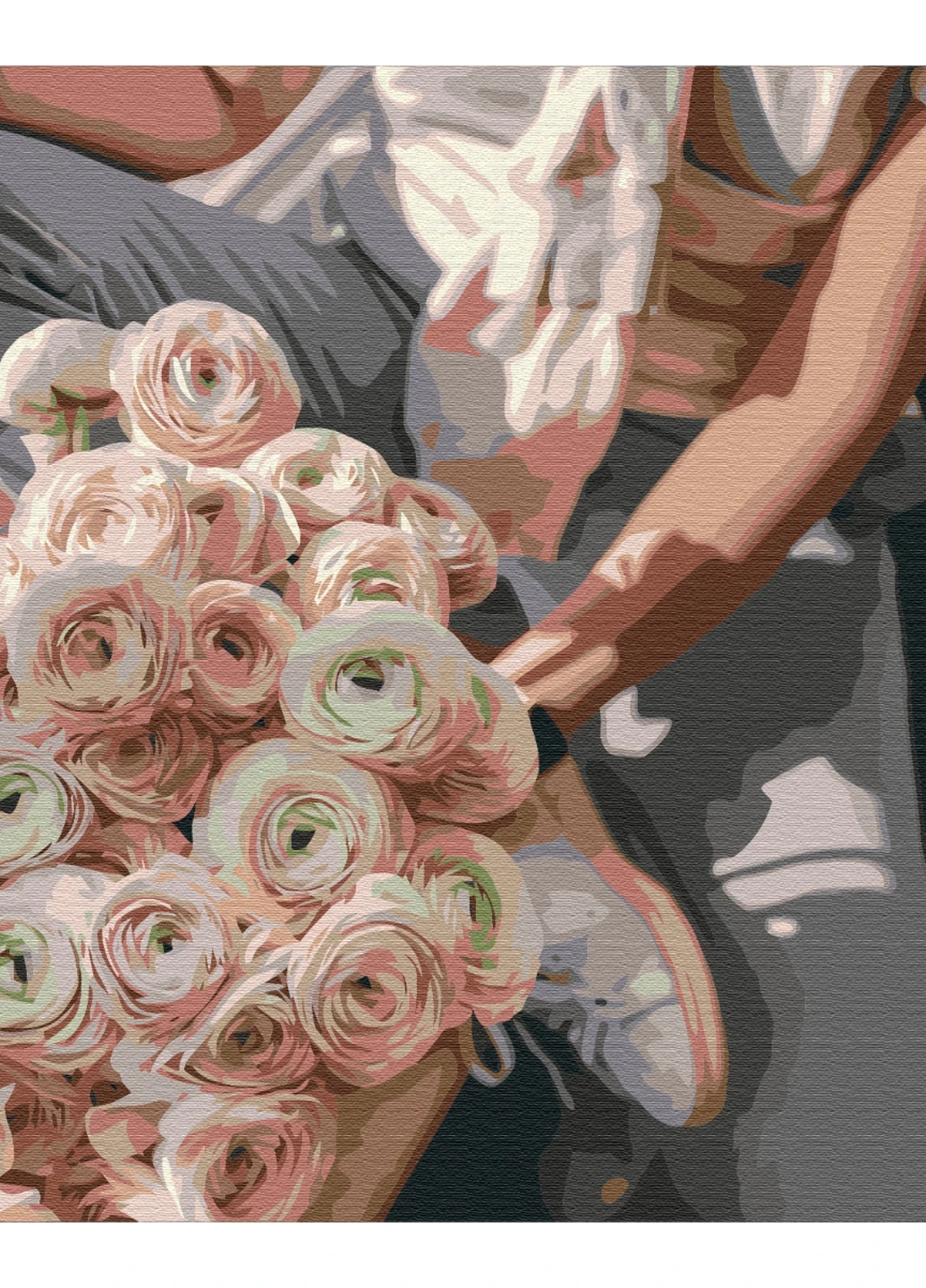 Картина по номерам Cтильный букет 40x50 см Brushme (277154402)