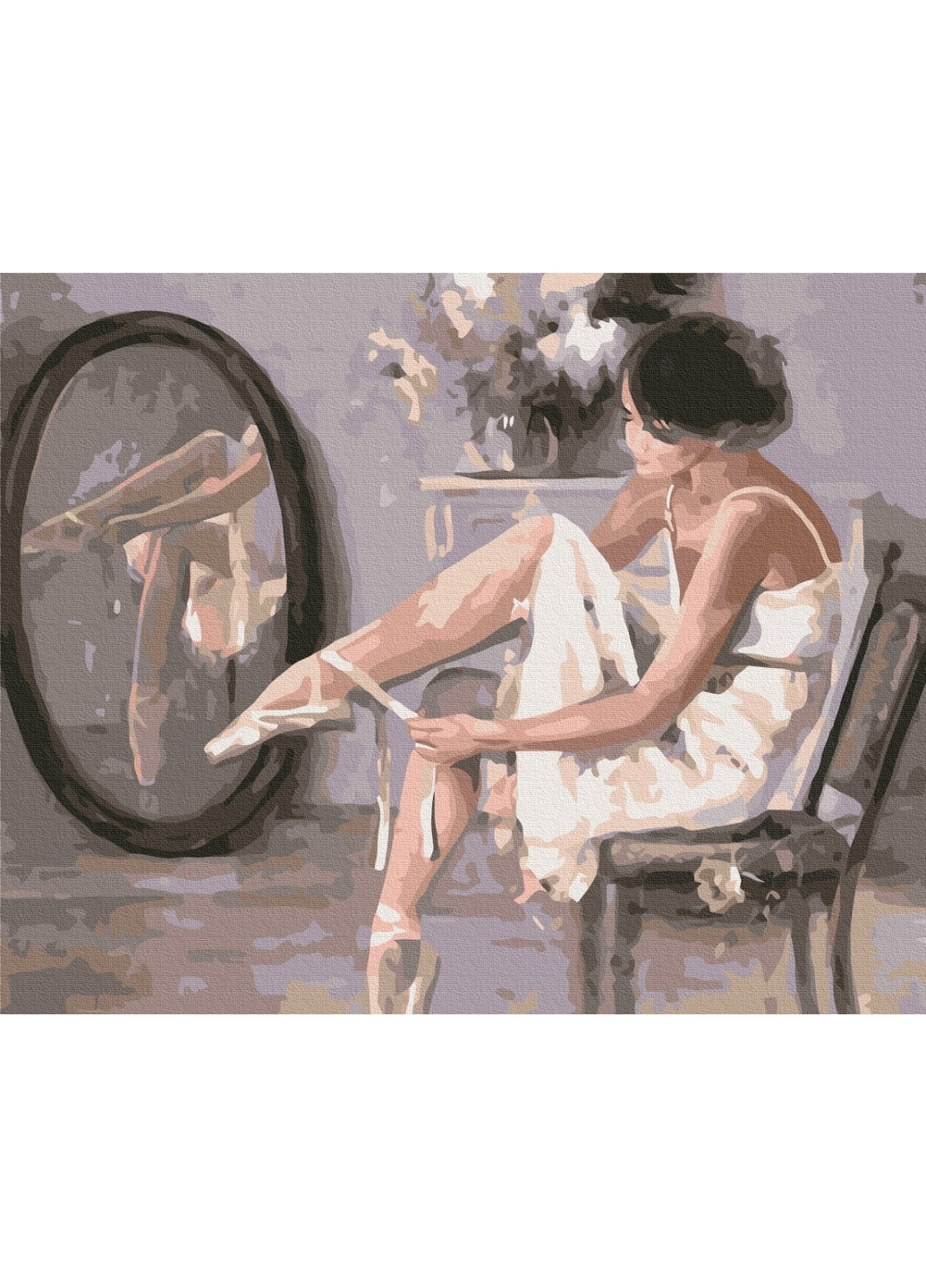 Картина по номерам Утро в пуантах 40x50 см Brushme (277155759)