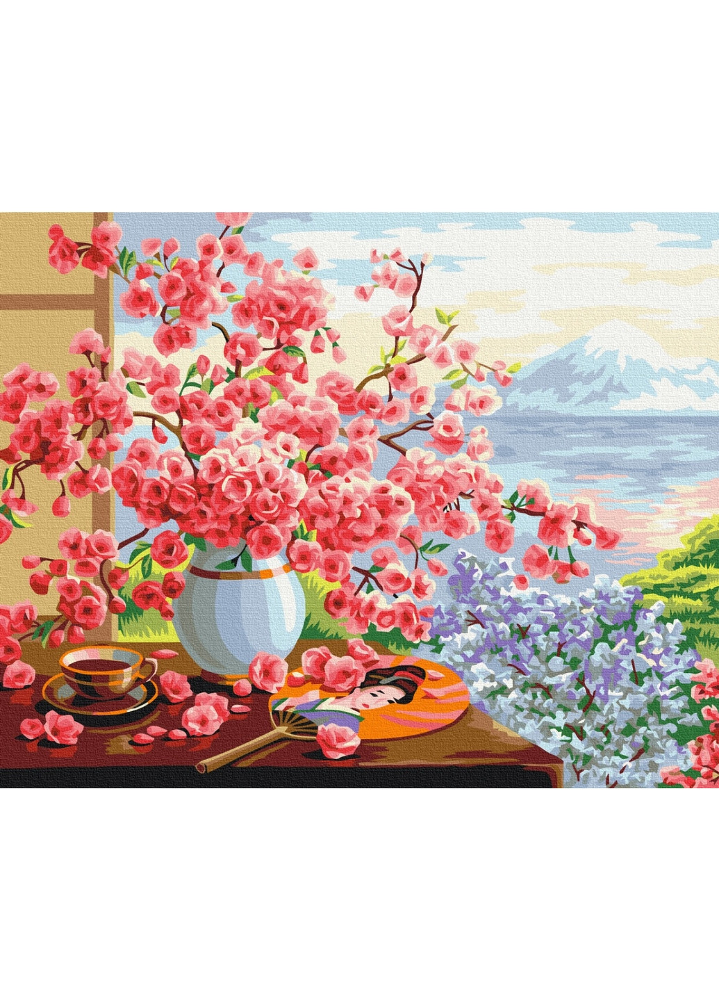 Картина за номерами "Японський натюрморт" 40x50 см Brushme (277154954)