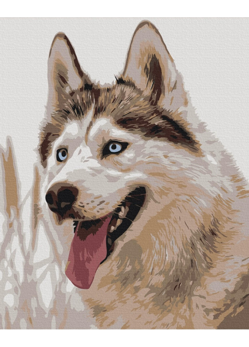 Картина по номерам Волк 40x50 см Brushme (277156001)