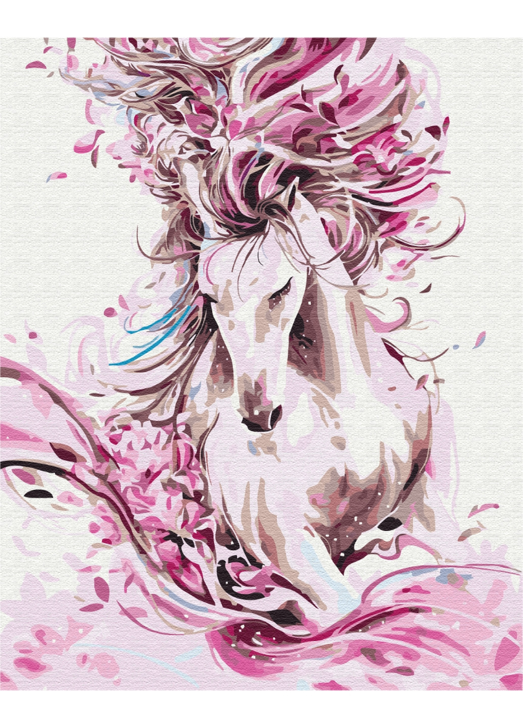 Картина по номерам Изящная лошадь 40x50 см Brushme (277155233)