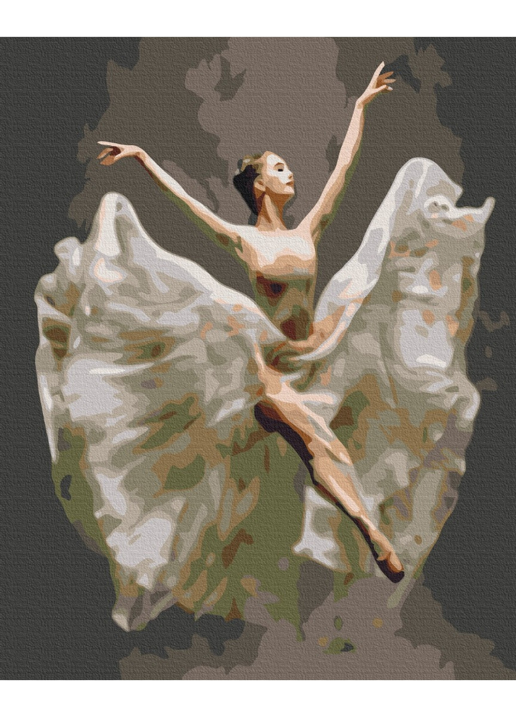 Картина за номерами "Балерина у польоті" 40x50 см Brushme (277156361)