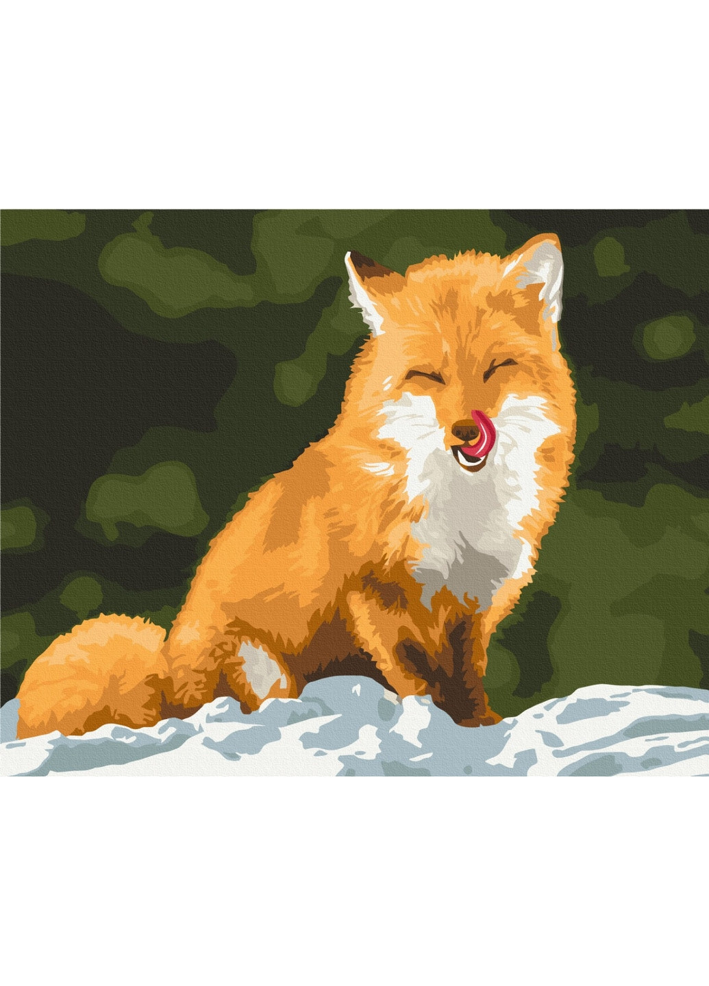 Картина за номерами "Лиска сестричка" 40x50 см Brushme (277155839)