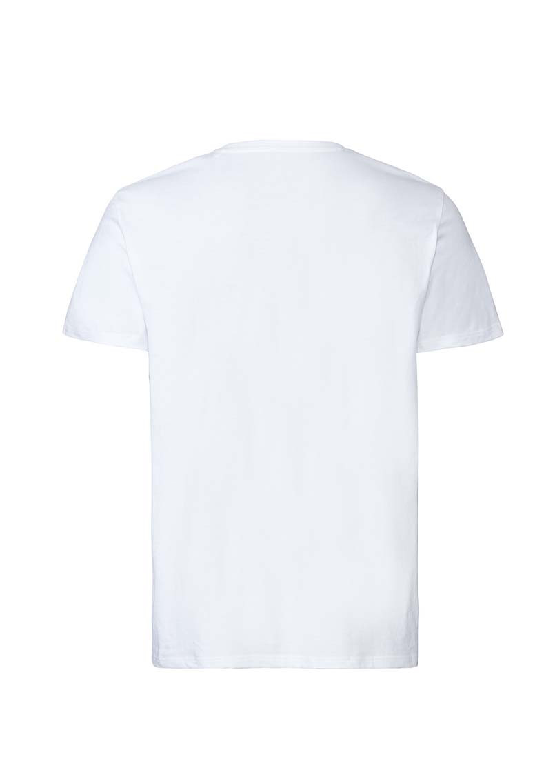 Біла футболка базова з коротким рукавом Livergy