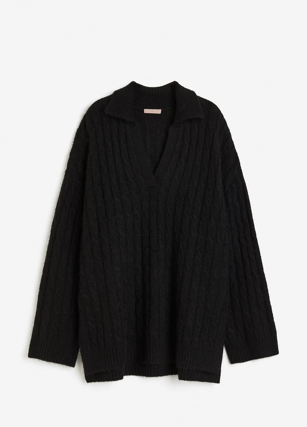 Чорний демісезонний светр H&M