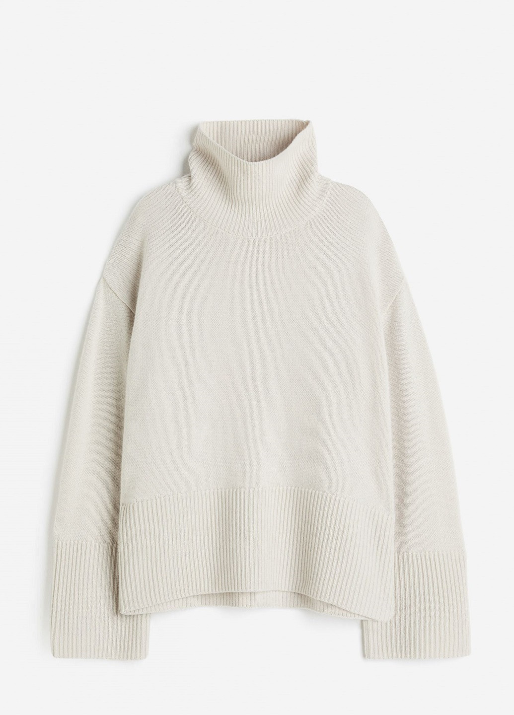Светло-бежевый демисезонный свитер H&M