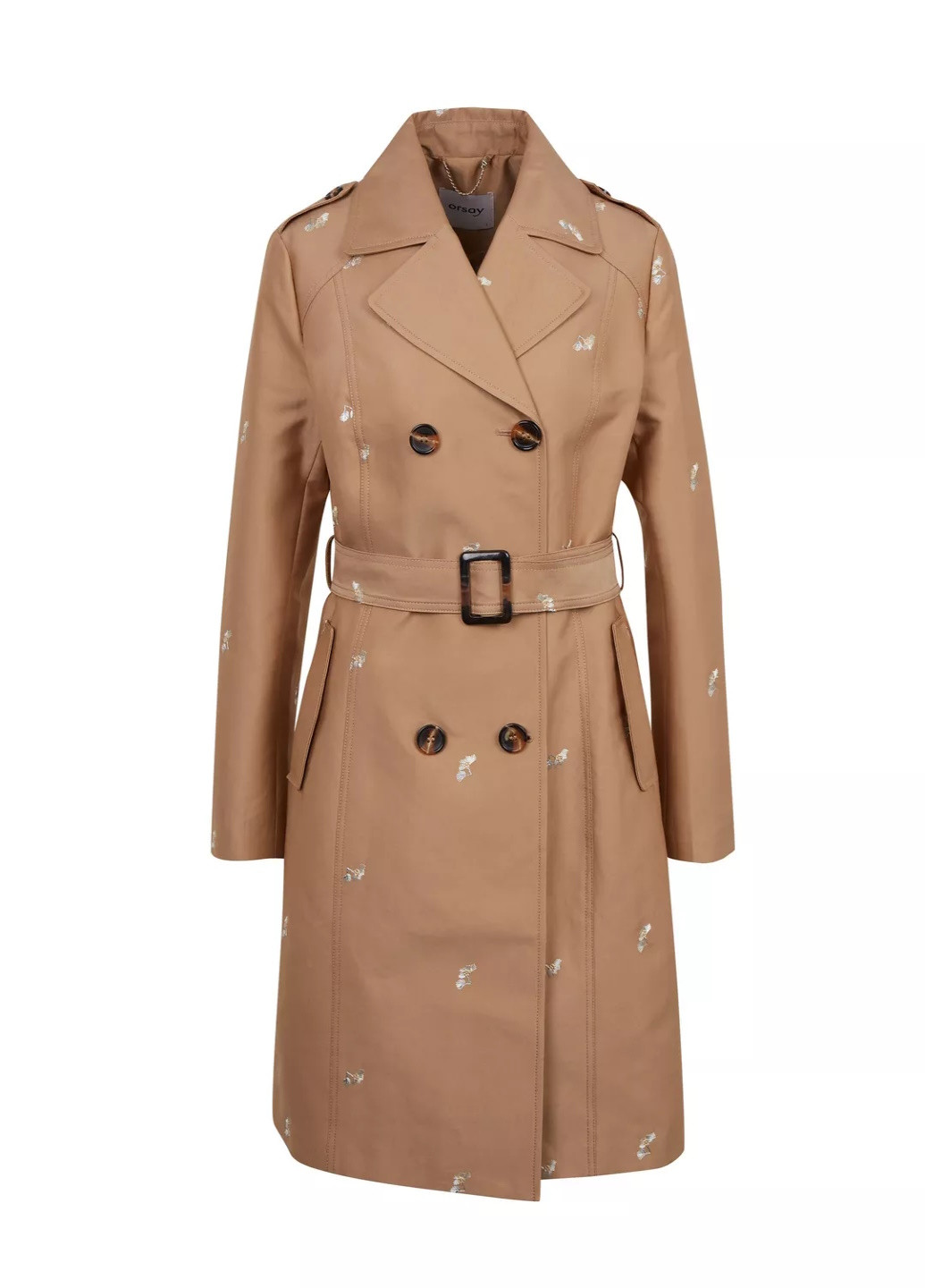Светло-коричневое демисезонное Пальто Orsay