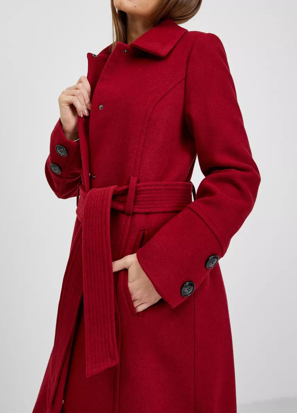 Червоне зимнє Пальто Orsay