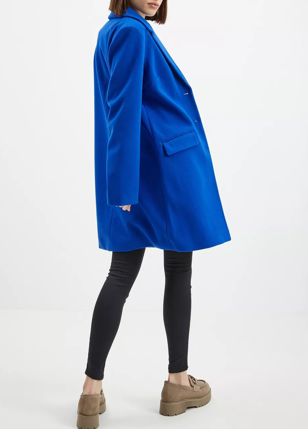 Синее демисезонное Пальто Orsay