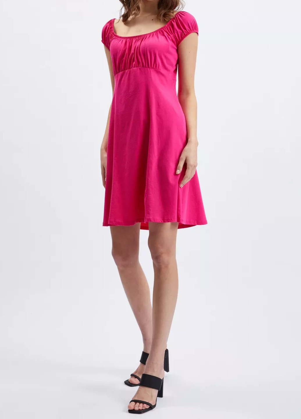 Розовое повседневный платье Orsay однотонное