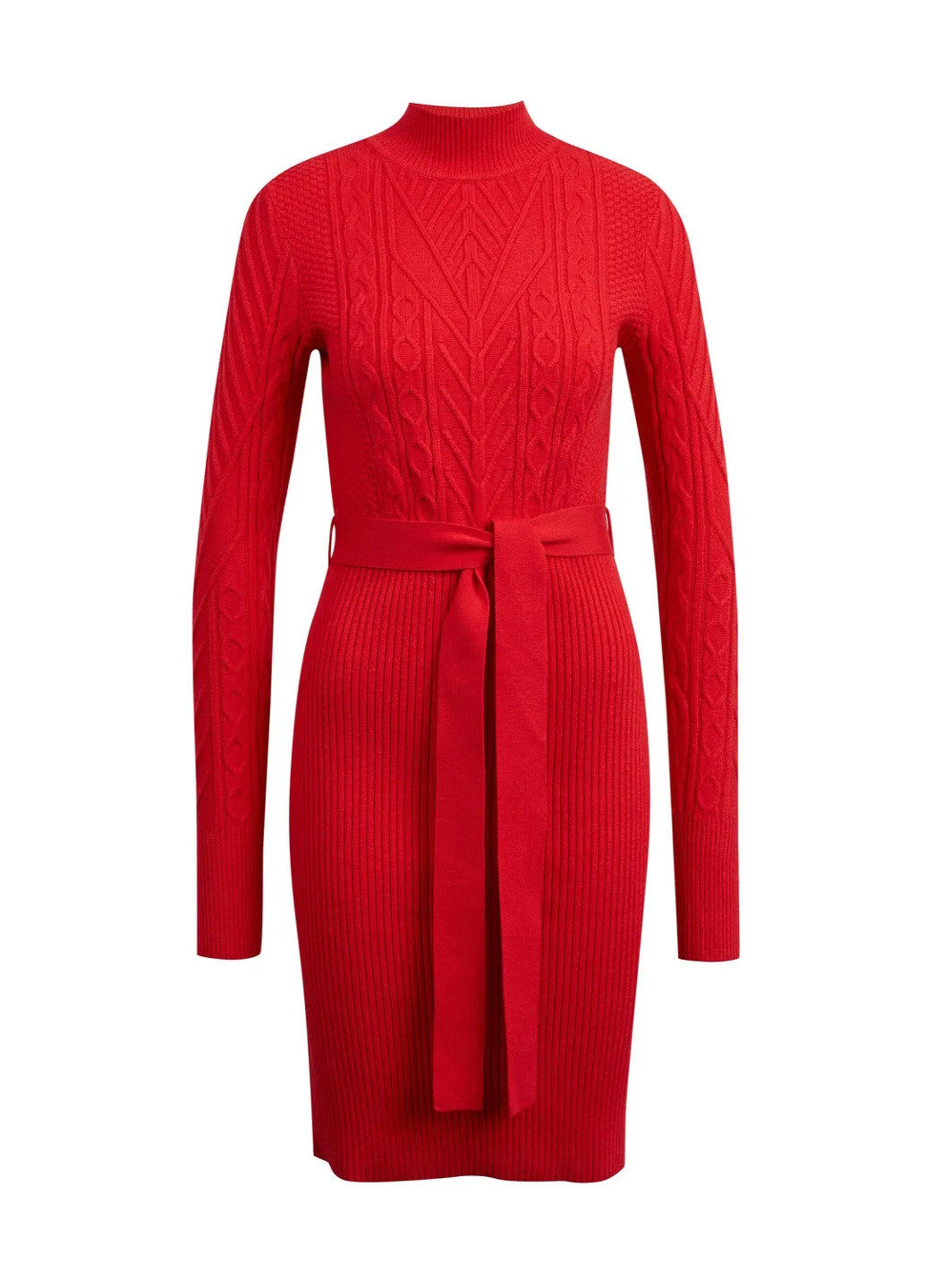Червона повсякденний сукня Orsay з геометричним візерунком