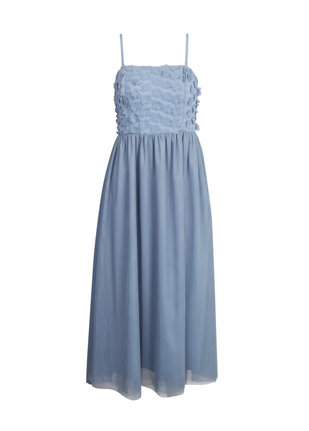 Блакитна святковий сукня Orsay з квітковим принтом