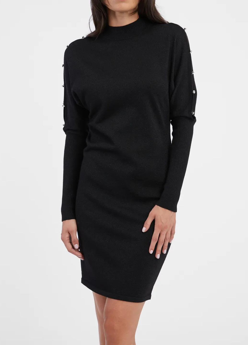 Черное повседневный платье Orsay однотонное