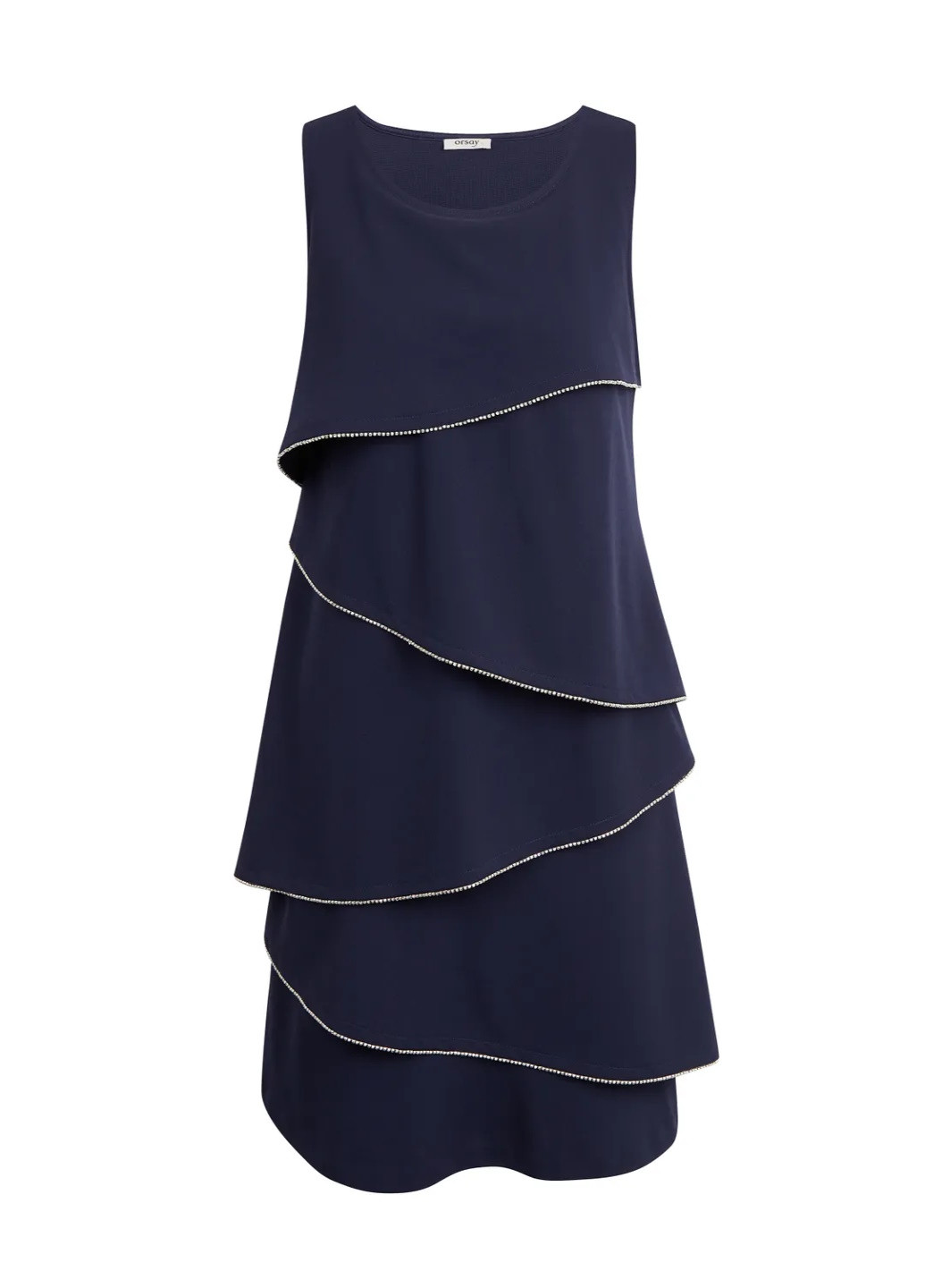 Темно-синя святковий сукня Orsay однотонна