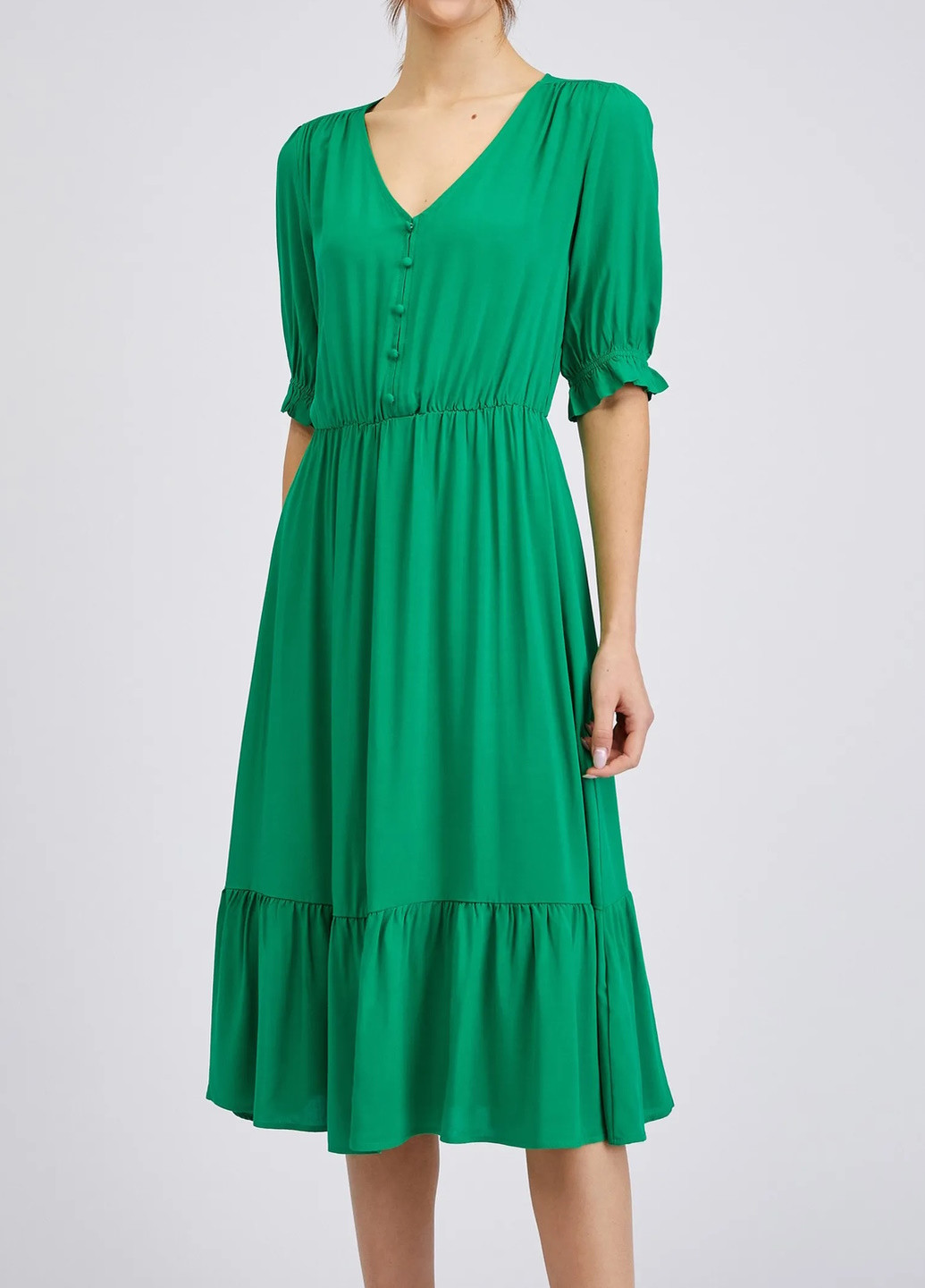 Зеленое праздничный платье Orsay однотонное