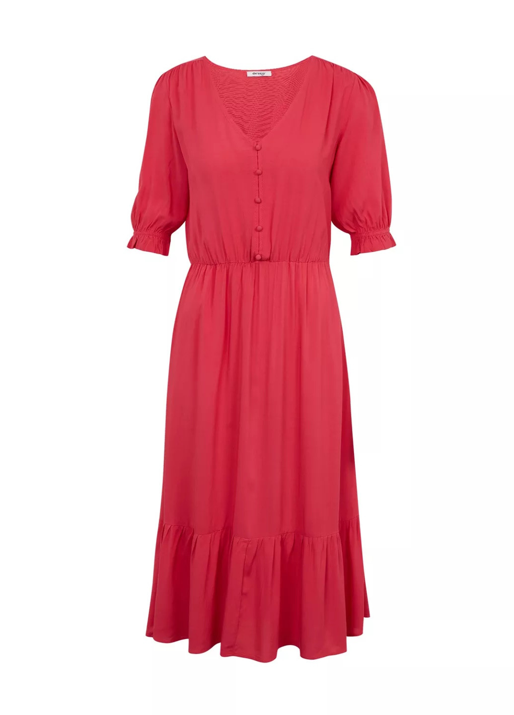 Розовое праздничный платье Orsay однотонное