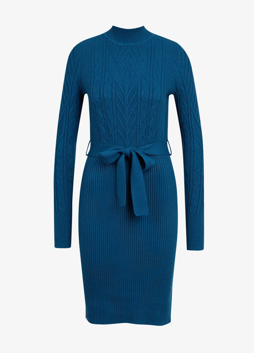 Сіро-синя повсякденний сукня Orsay з геометричним візерунком