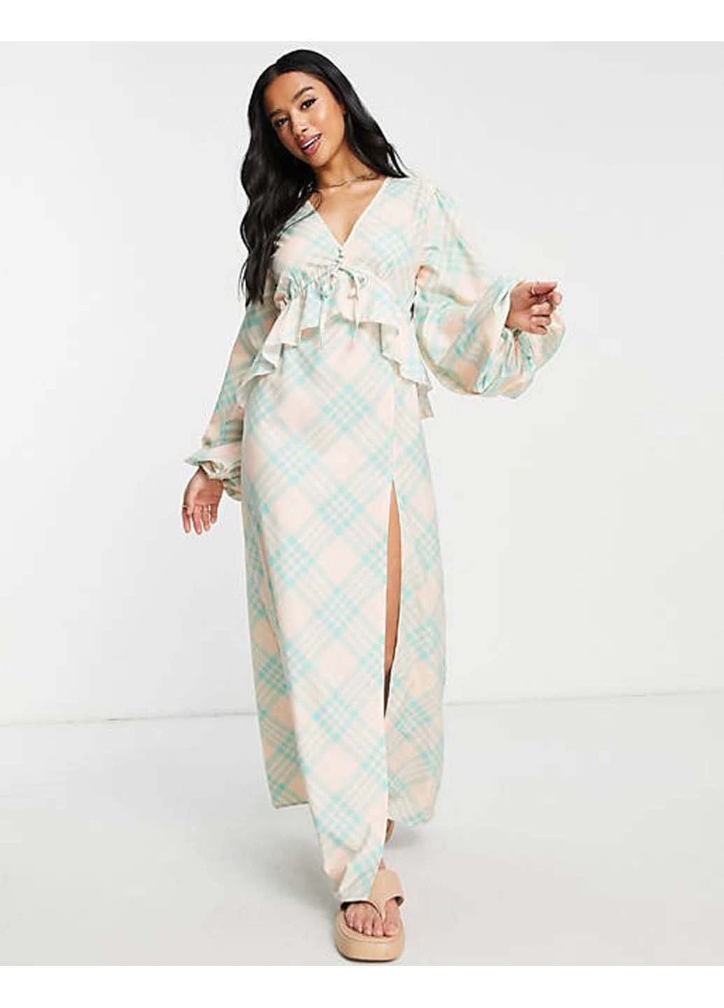Рожева сукня Missguided однотонна
