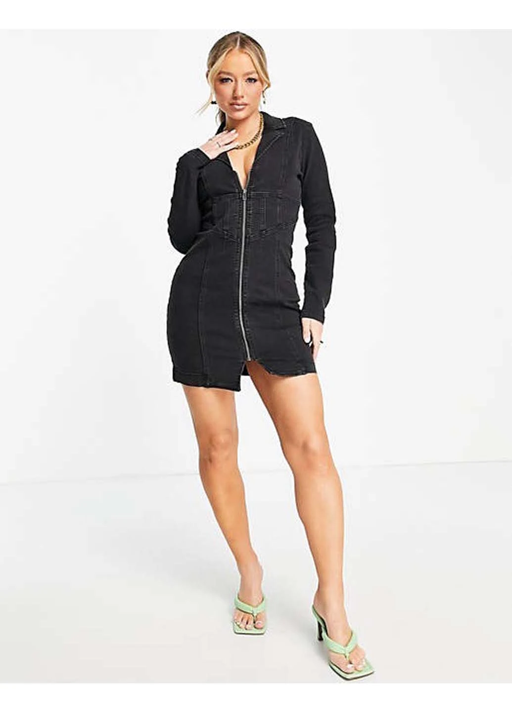 Чорна сукня Missguided однотонна