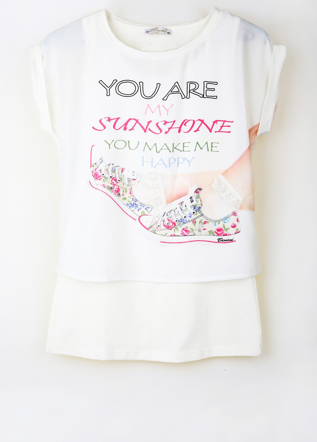 Білий літній комплект Benini