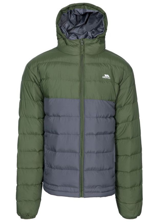 Темно-зеленая демисезонная куртка Trespass Oskar