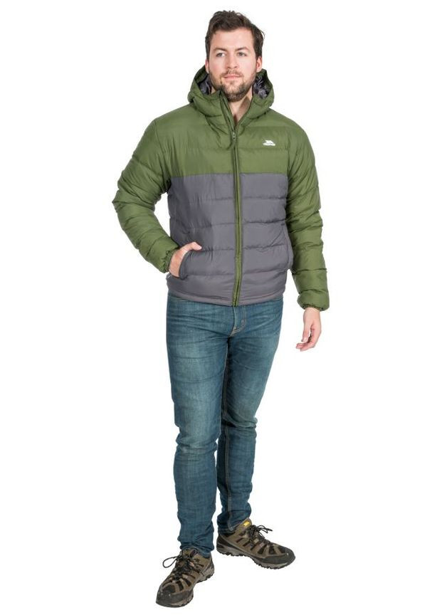 Темно-зеленая демисезонная куртка Trespass Oskar