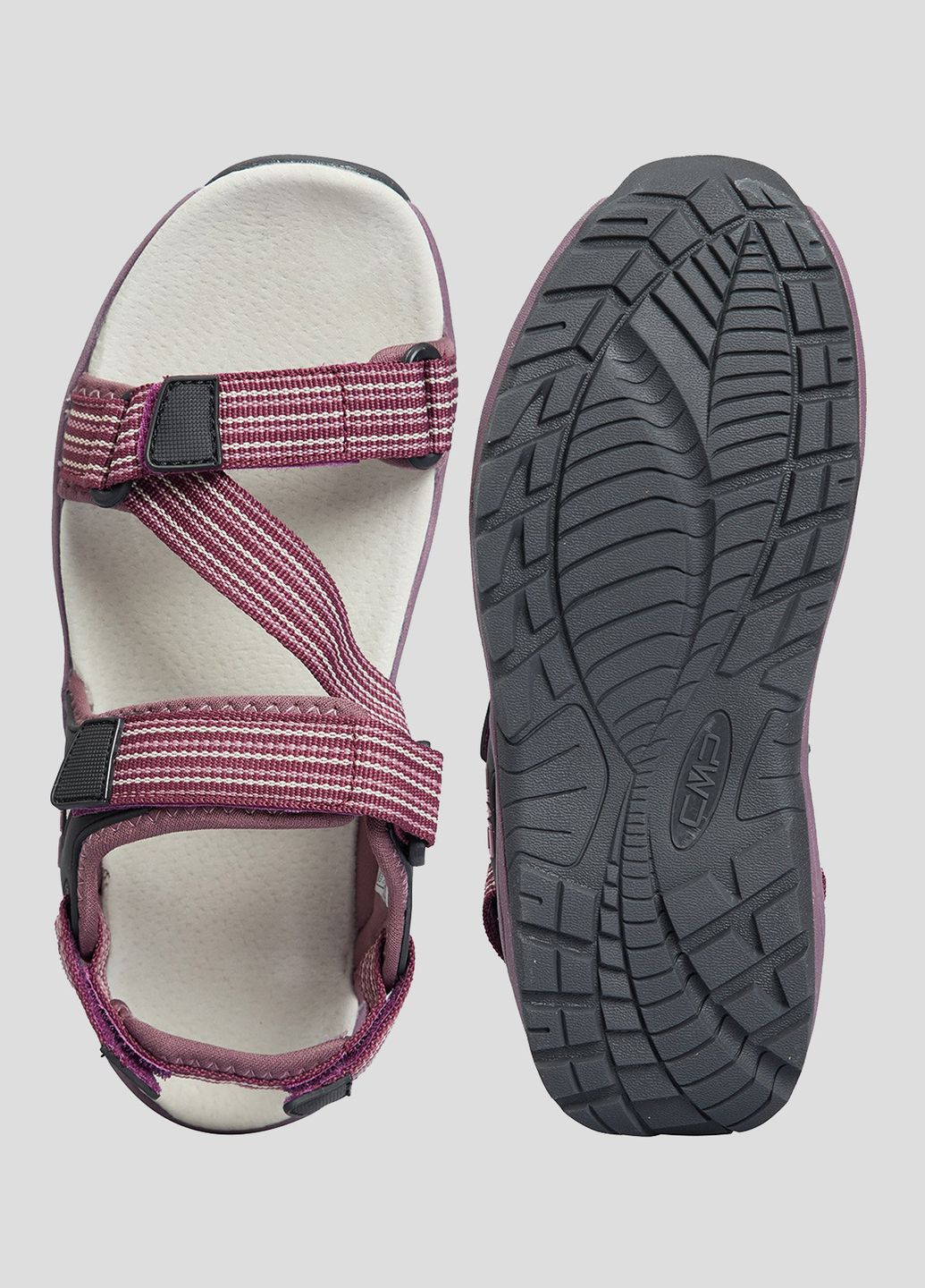 Красные бордовые спортивные сандалии khalys wmn sandal shoe CMP