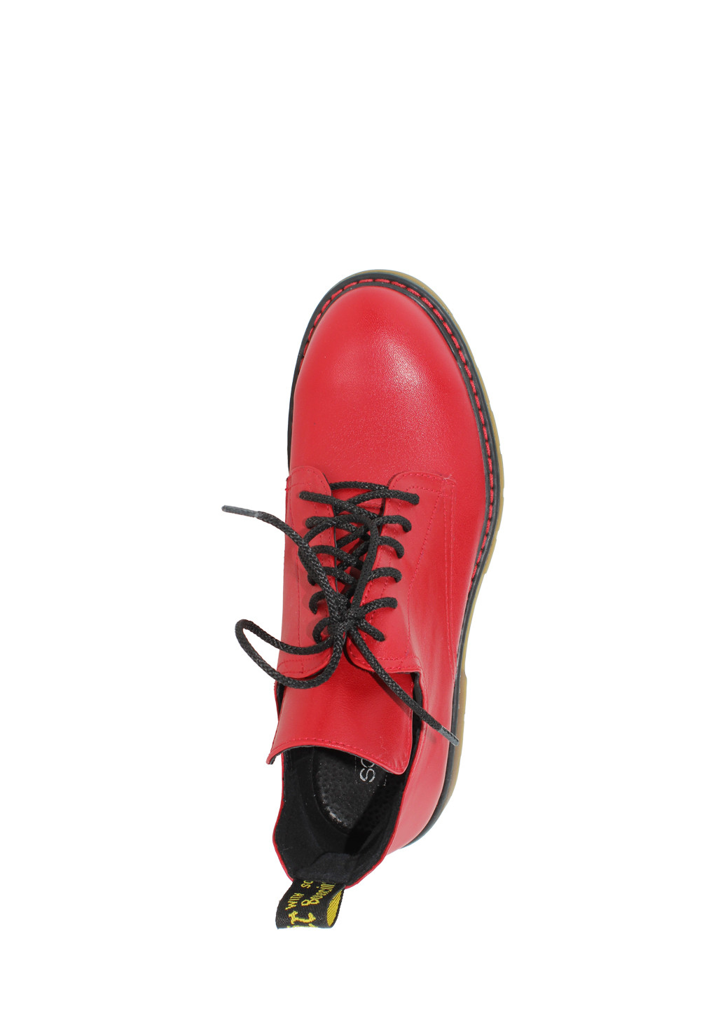 Осенние ботинки rsм-373 красный Sothby's