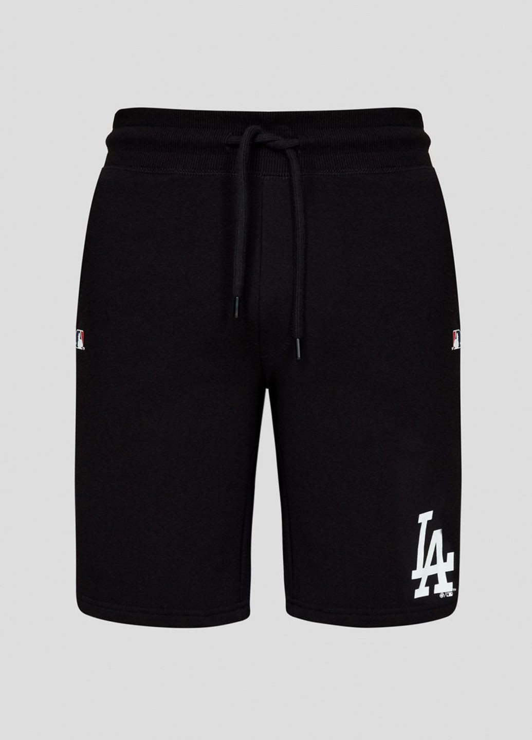 Черные шорты с логотипом La Dodgers 47 Brand (253616510)