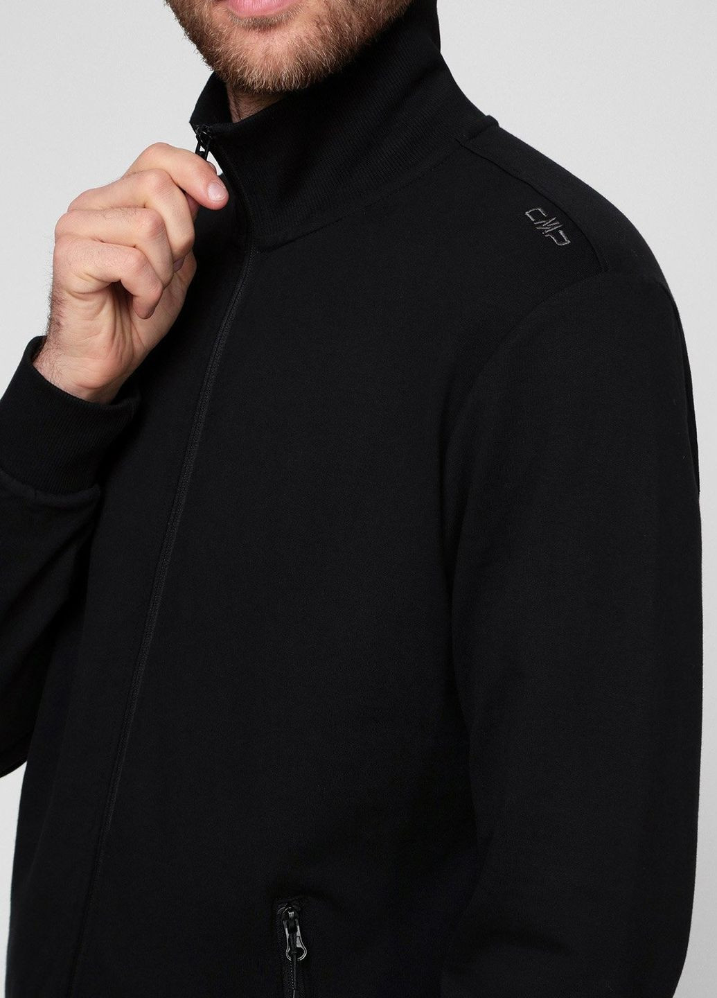 Черная спортивная кофта Man Jacket CMP (277164627)