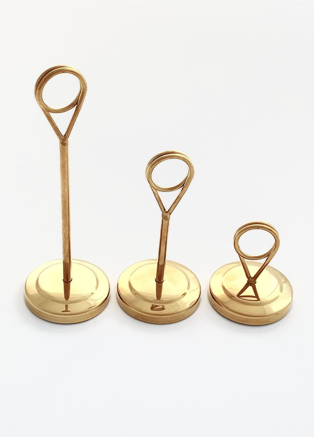 Підставка банкетних карток номерків з металу висота 25 см. Тримач меню на стіл REMY-DECOR Веркус (277168795)