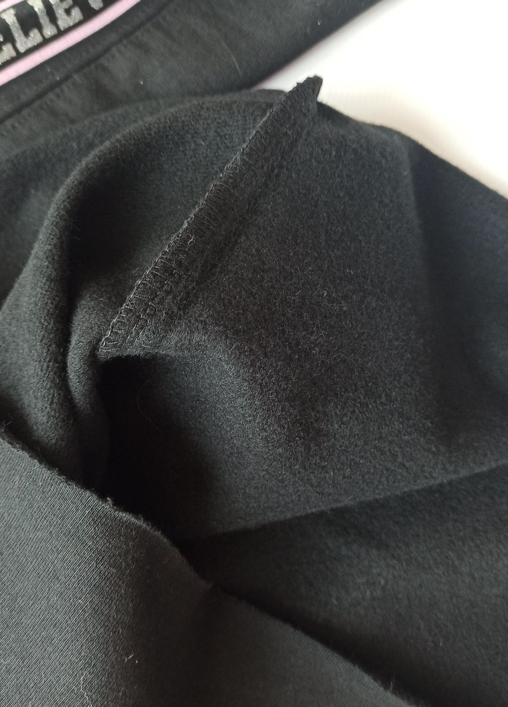 OVS світшот з капюшоном для дівчинки підлітковий утеплений чорний однотонний чорний повсякденний, кежуал бавовна, тринитка