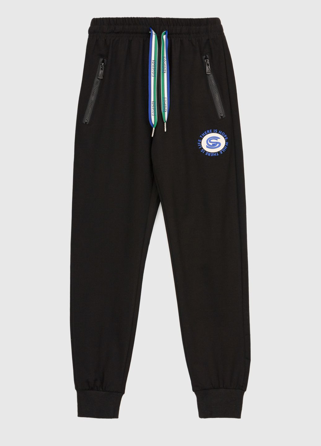 Спортивні штани для хлопчика HS-877 128 см Чорний (2000990368447D) Неслухнянки (277233418)