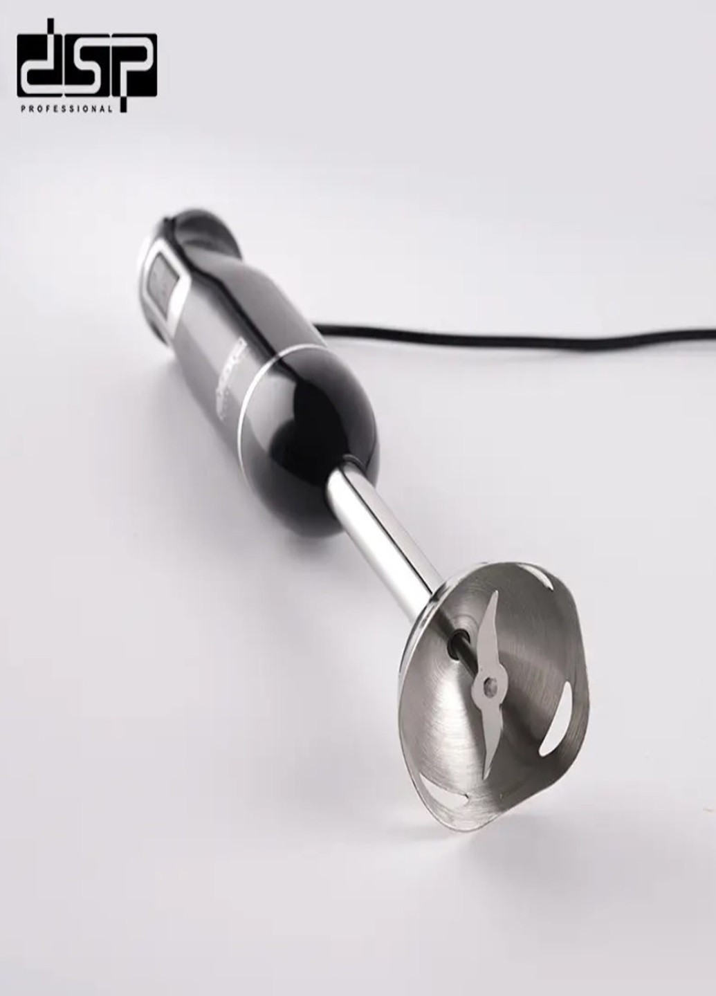 Ручний блендер кухонний занурювальний KM-1138 з металевою ніжкою 500 Вт DSP (277234702)